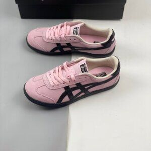 Onitsuka Tiger Women's Pink Casual Sneakers [Multiple Sizes]
